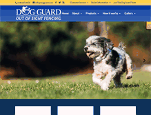 Tablet Screenshot of dogguard.com